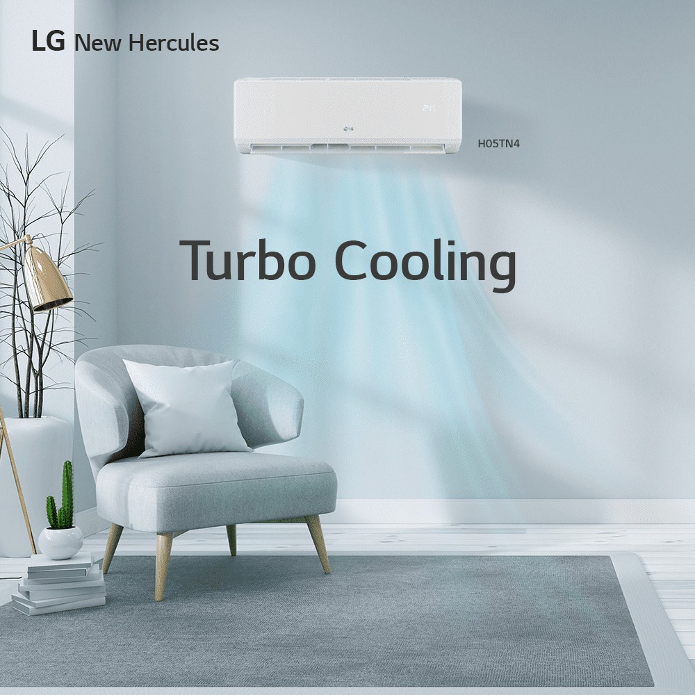 LG AC Standard Wall Mounted Split 1 PK - H09TN4